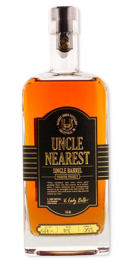 Uncle Nearest Single Barrel No. 088 118 proof - Flask Fine Wine & Whisky