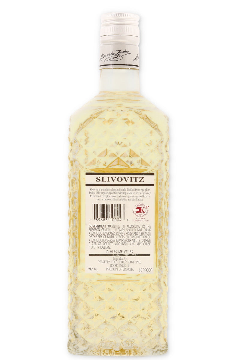 Maraska Slivovitz 10 year Plum Brandy 750ml