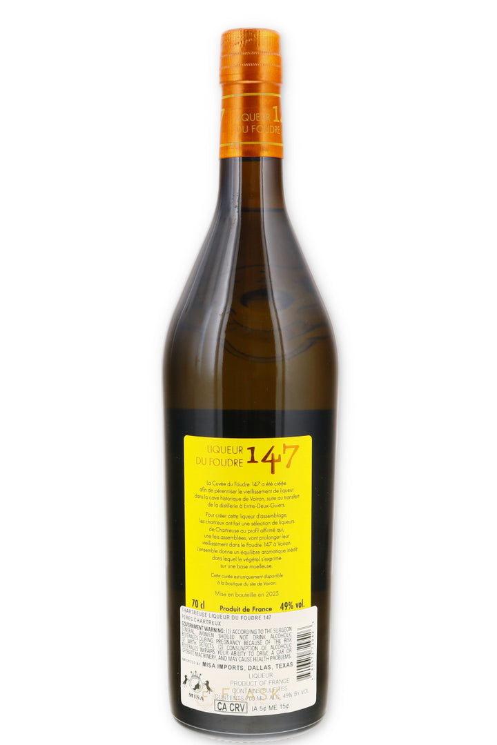 Chartreuse Liqueur Du Foudre 147 700ml - Flask Fine Wine & Whisky