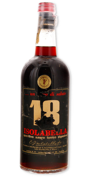 Isolabella 18 Vintage Amaro 1 Liter 1940s/1950s | Flask Wines