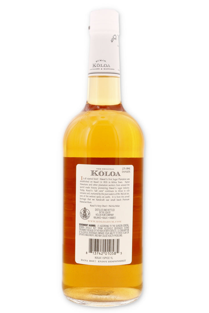 Koloa Kauai Spiced Rum 1 Liter
