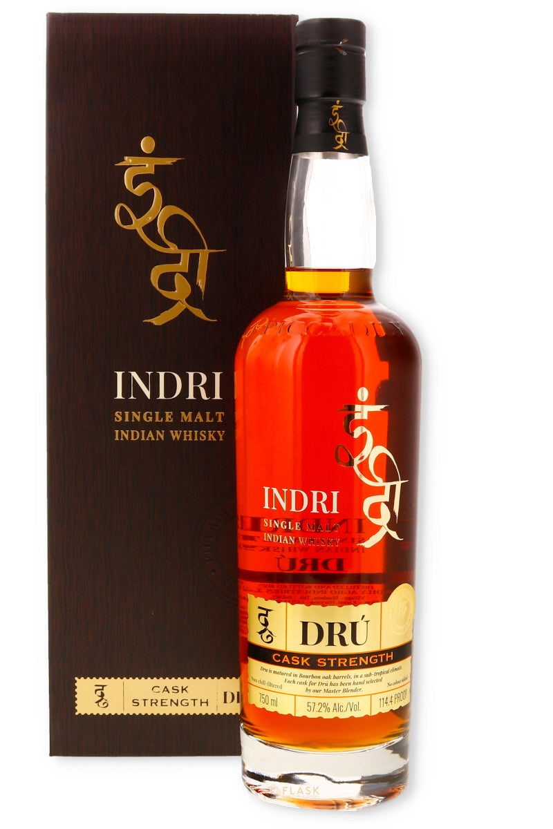 Indri Dru Cask Strength Single Malt Indian Whisky