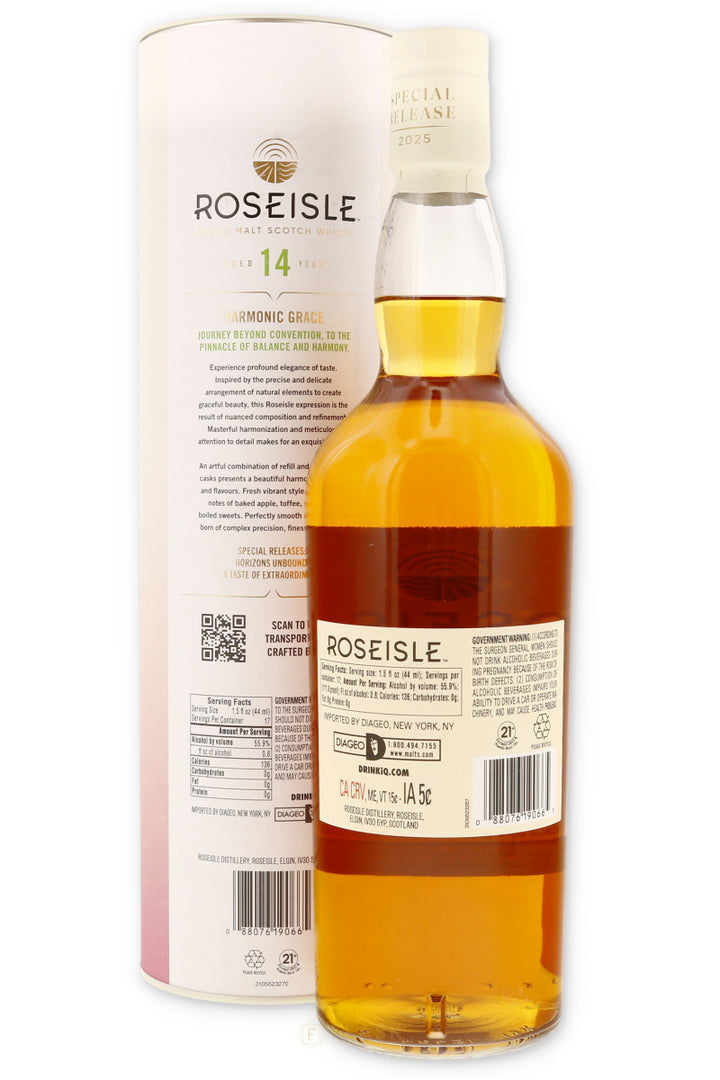 Roseisle 14 year Single Malt Scotch Special Release 2025