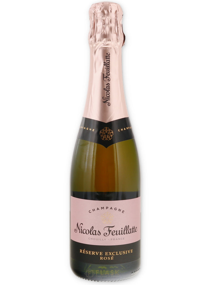 Nicolas Feuillatte Brut Rose Reserve Exclusive Champagne 375ml / Half Bottle