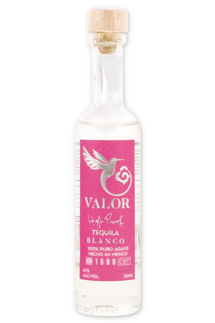 Valor Tequila Blanco High Proof 50ml - Flask Fine Wine & Whisky