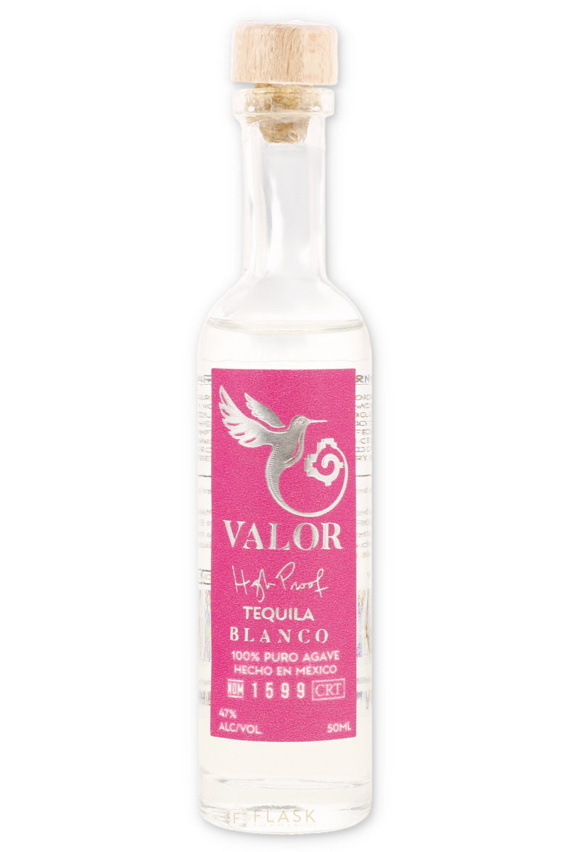 Valor Tequila Blanco High Proof 50ml - Flask Fine Wine & Whisky