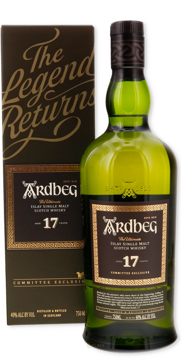 Ardbeg 17 Year Old Committee Exclusive Single Malt Scotch Whisky