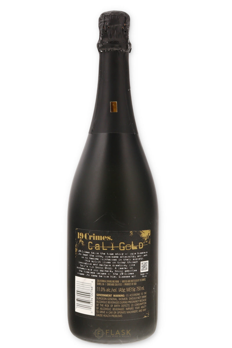 19 Crimes Snoop Dog Cali Gold Sparkling Wine