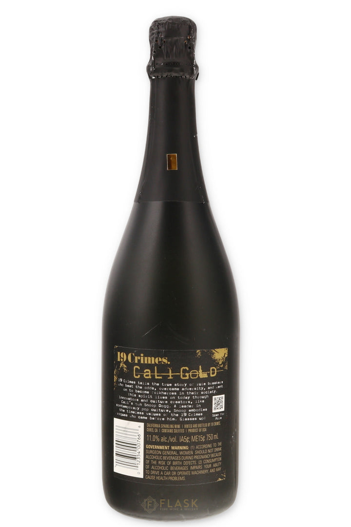 19 Crimes Snoop Dog Cali Gold Sparkling Wine