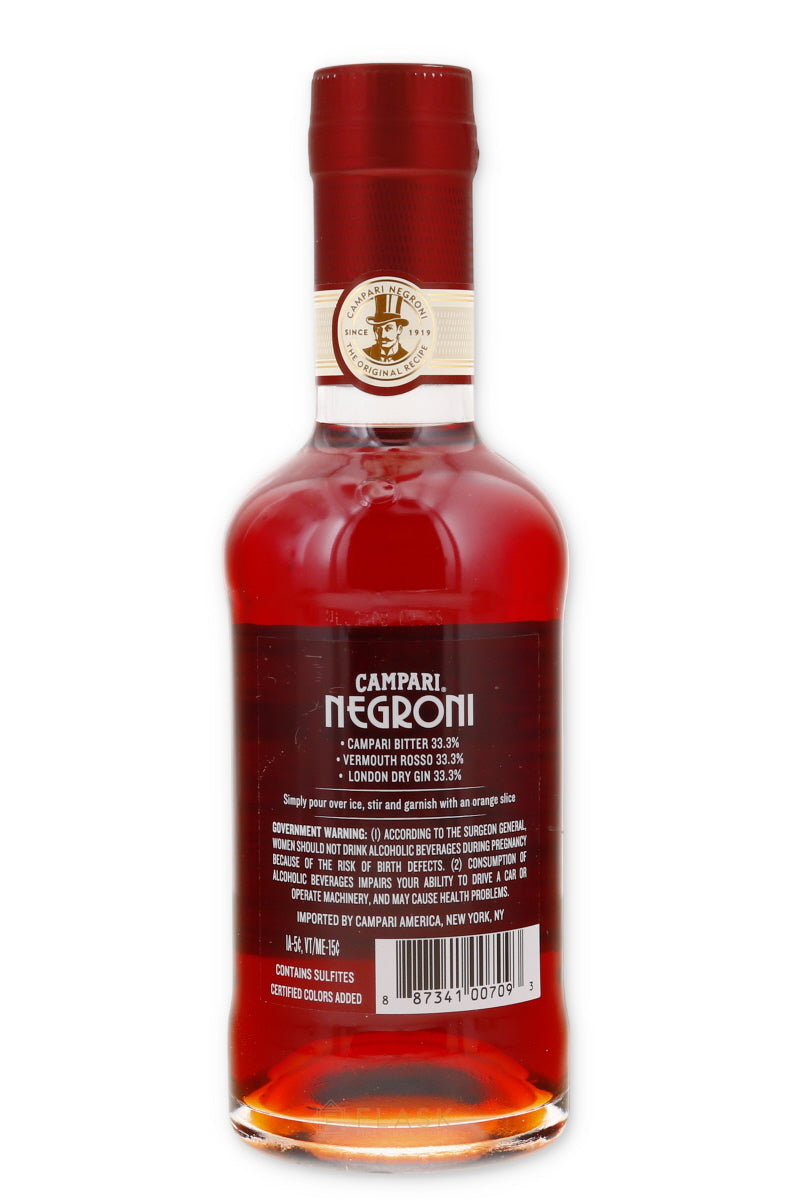 Campari Negroni 375ml - Flask Fine Wine & Whisky