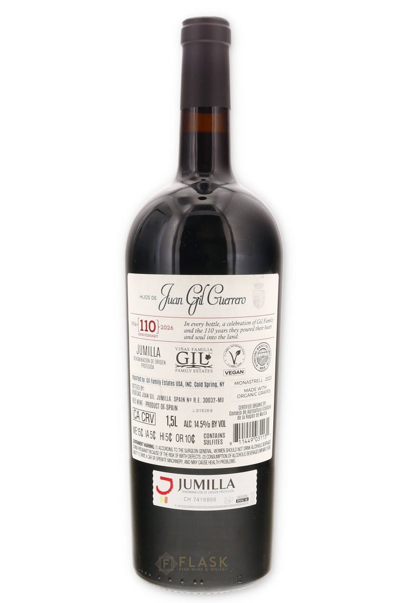 Juan Gil 110th Anniversary Jumilla Monastrell 1.5 Liter Magnum - Flask Fine Wine & Whisky