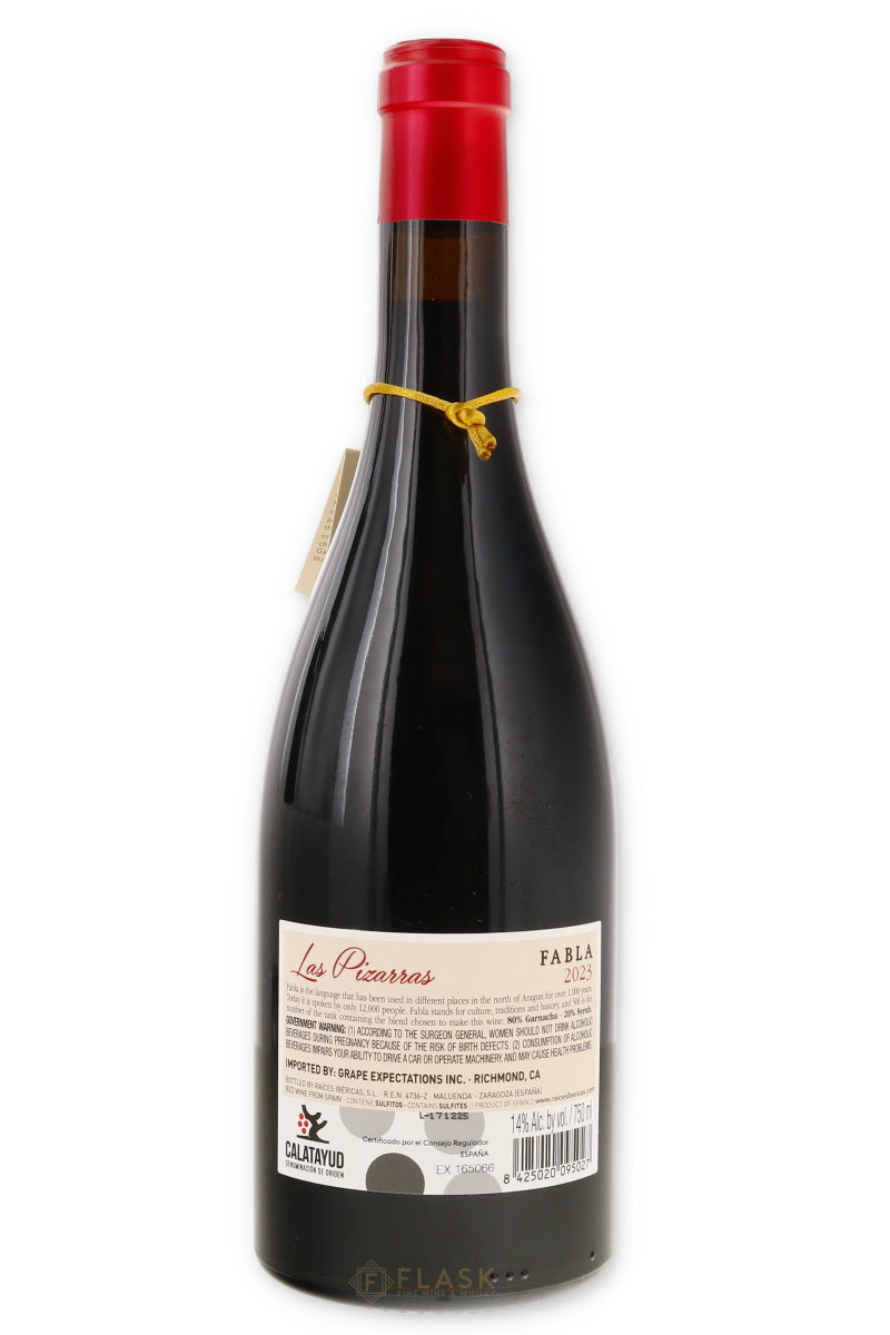 Las Pizarras Fabla 506 Garnacha Syrah Calatayud 2023 - Flask Fine Wine & Whisky