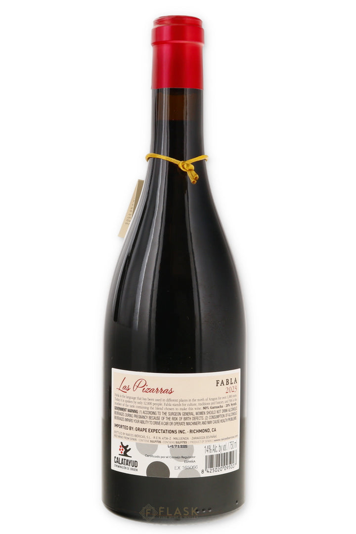 Las Pizarras Fabla 506 Garnacha Syrah Calatayud 2023 - Flask Fine Wine & Whisky
