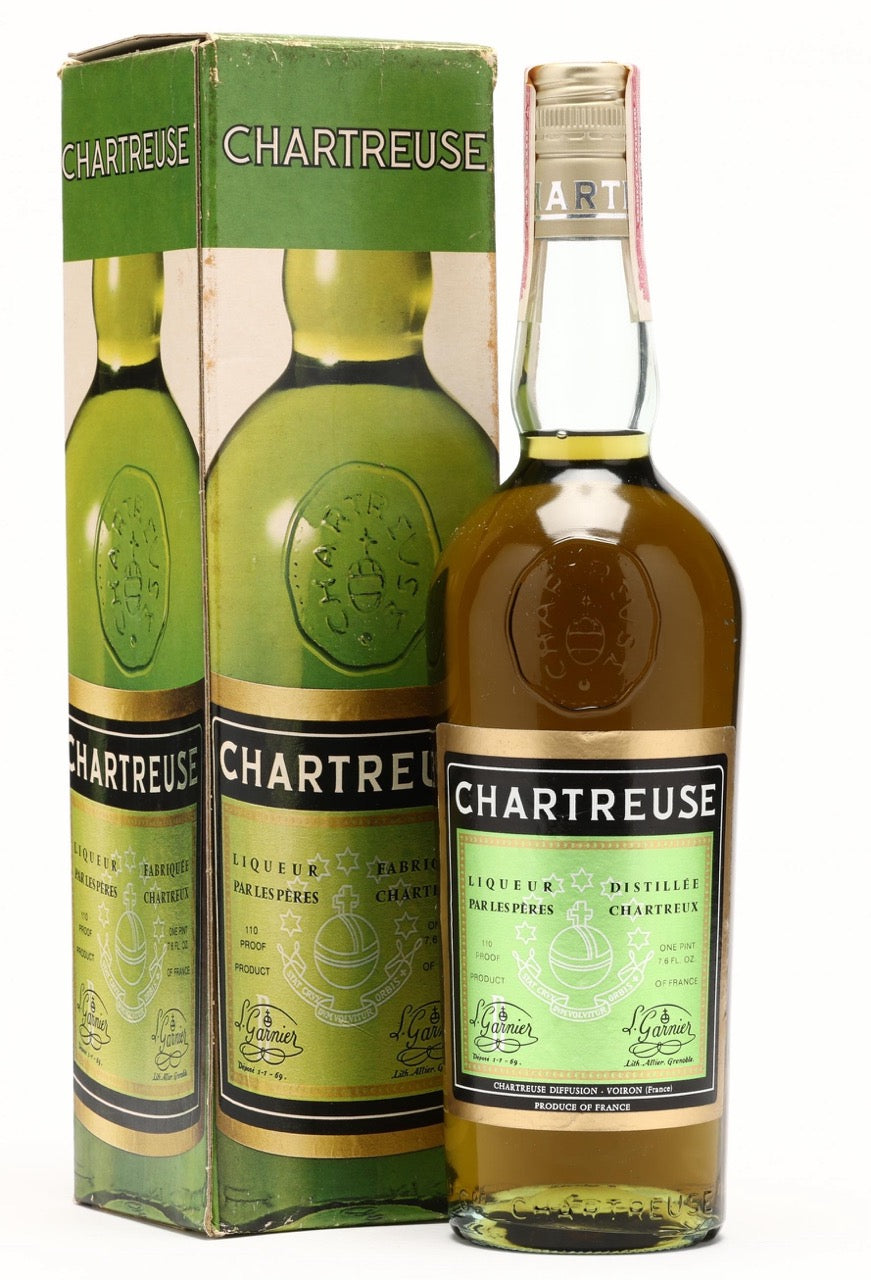 Chartreuse Voiron Green Vintage 1960s [With Box]