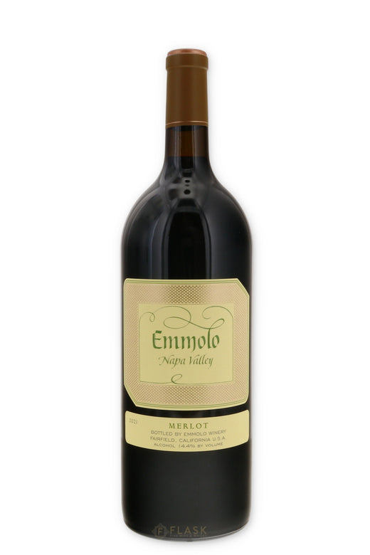 Emmolo Napa Valley Merlot 2021 1.5 Liter Magnum - Flask Fine Wine & Whisky