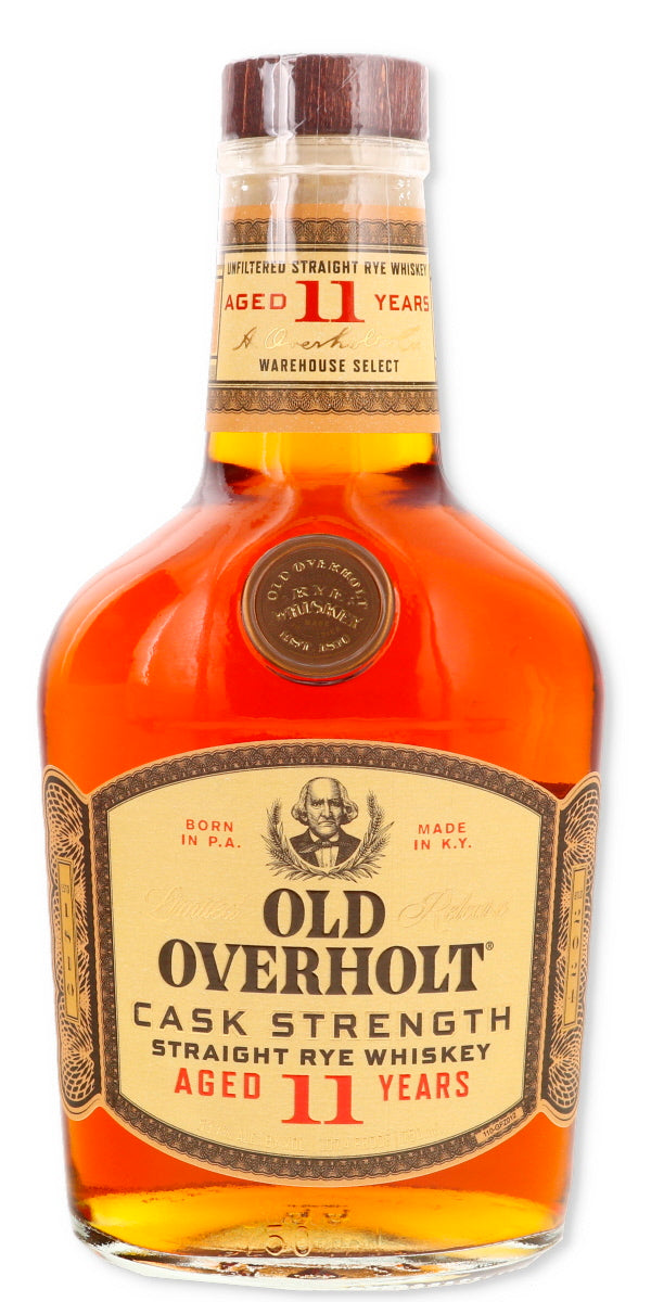 Old Overholt Limited Release Cask Strength Straight Rye Whiskey Aged 11 Years 107.4 Proof