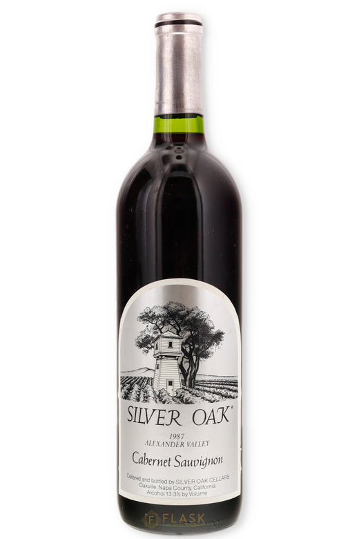 Silver Oak Alexander Valley Cabernet Sauvignon 1987 - Flask Fine Wine & Whisky