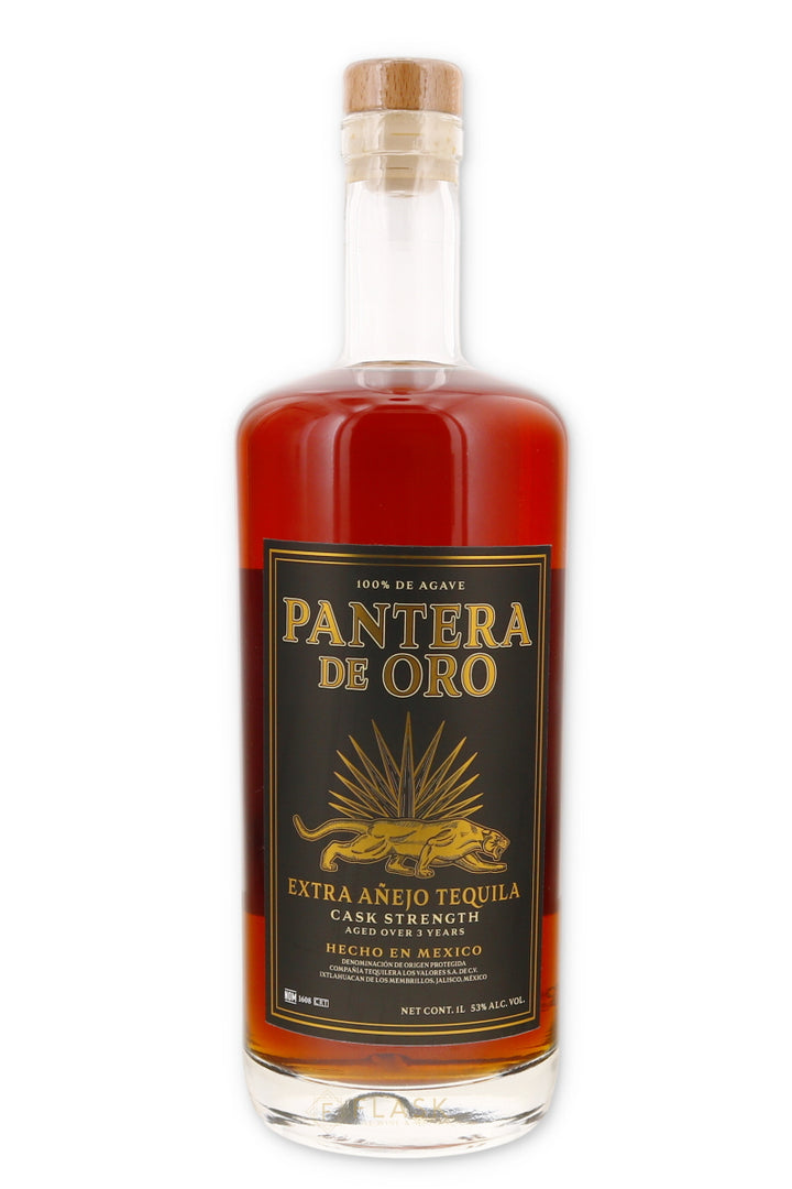 Pantera De Oro Extra Anejo Tequila Cask Strength 106 Proof 1 Liter - Flask Fine Wine & Whisky