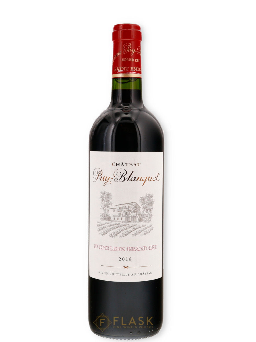 Chateau Puy Blanquet Saint Emilion 2018 - Flask Fine Wine & Whisky