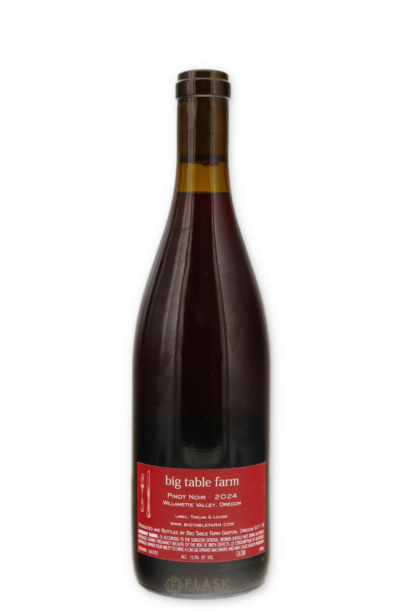 Big Table Farm Pinot Noir Willamette Valley 2024