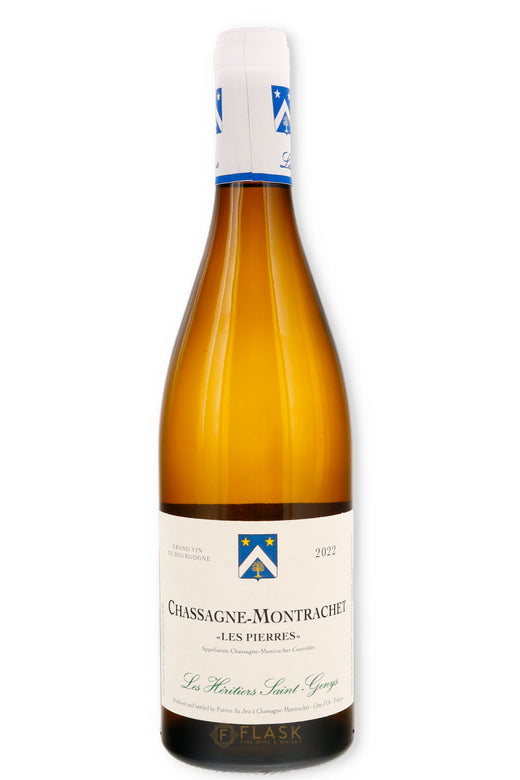 Les Heritiers Saint Geny Chassagne Montrachet Les Pierres 2022 - Flask Fine Wine & Whisky