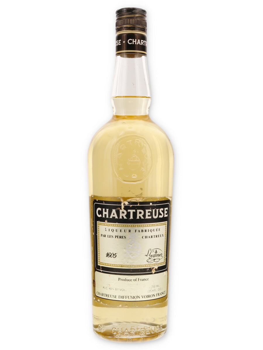 Chartreuse Jaune / Yellow Voiron 1980s '21 Brands' 750ml - Flask