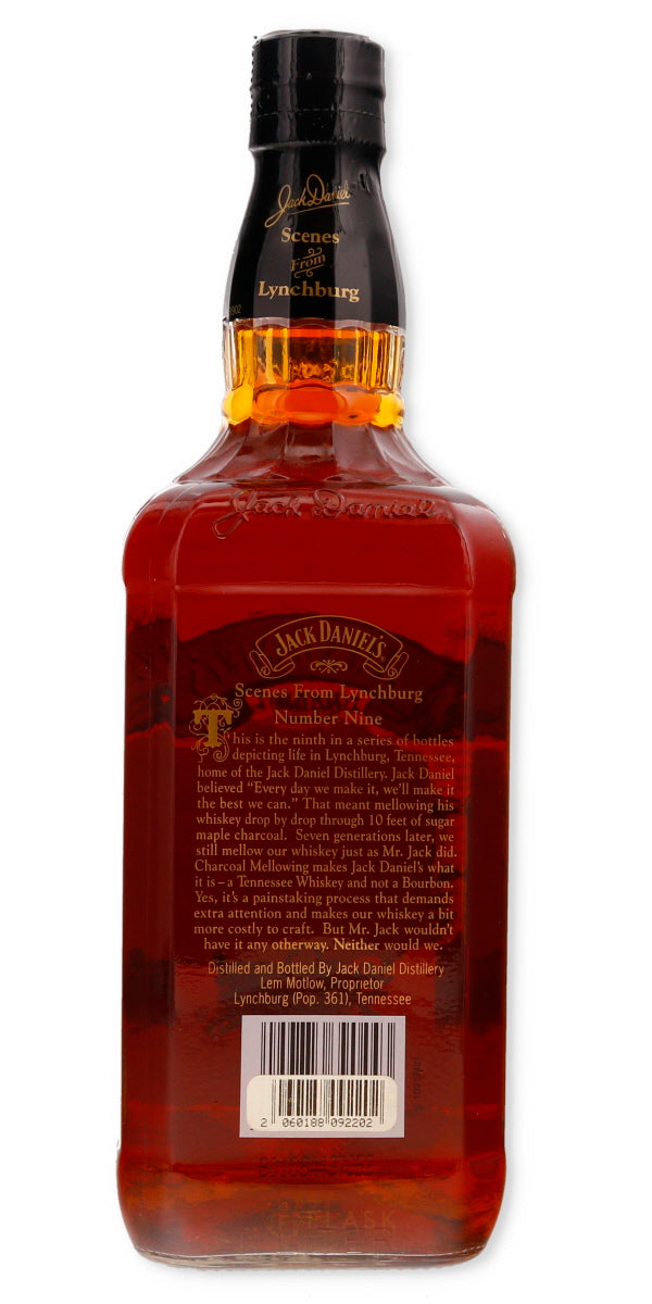 Jack Daniel's Scenes From Lynchburg No. 9 Tennessee Whiskey 1 Liter - Flask Fine Wine & Whisky