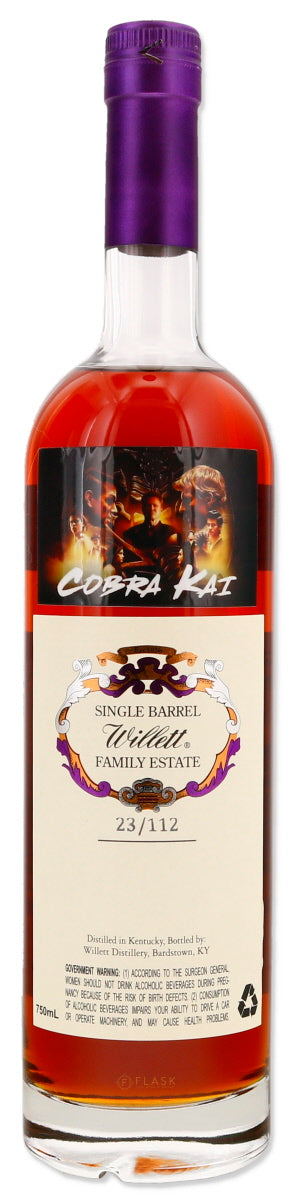 Willett Family Estate 18 Year Old Single Barrel Bourbon #1618 / Cobra Kai - Flask Fine Wine & Whisky