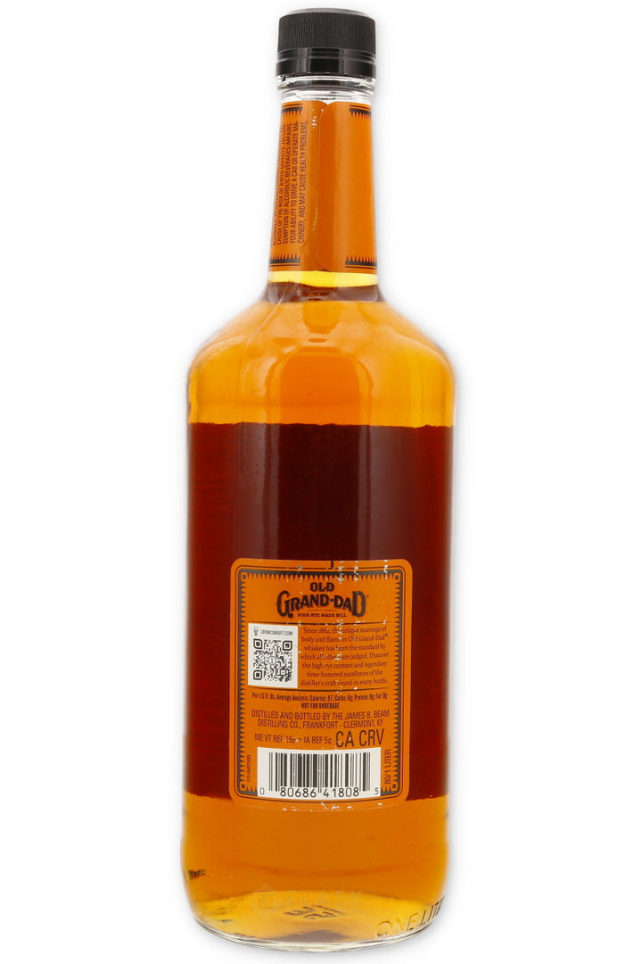 Old Grand Dad Bourbon 1 Liter - Flask Fine Wine & Whisky