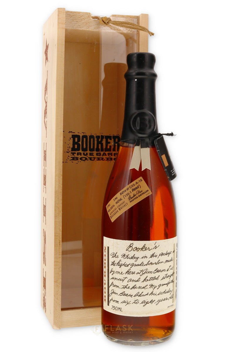 Bookers Bourbon Batch C02-A-18 - Flask Fine Wine & Whisky