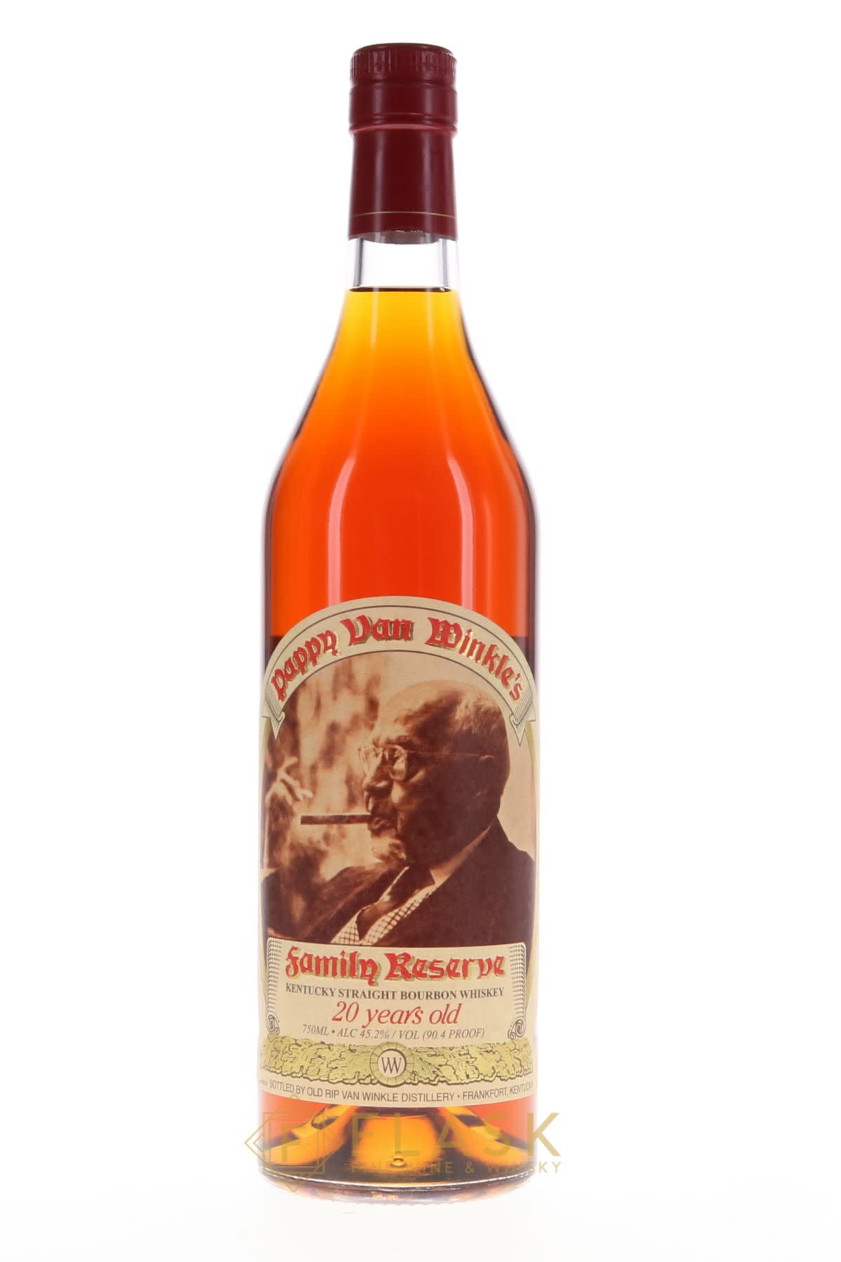 Pappy Van Winkle 20 Year Old Family Reserve Bourbon - Flask