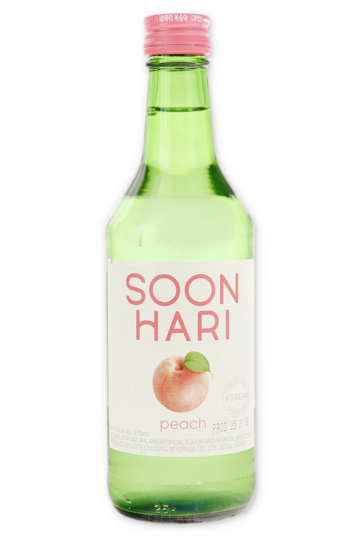 Soon Hari Peach Soju 375ml - Flask Fine Wine & Whisky