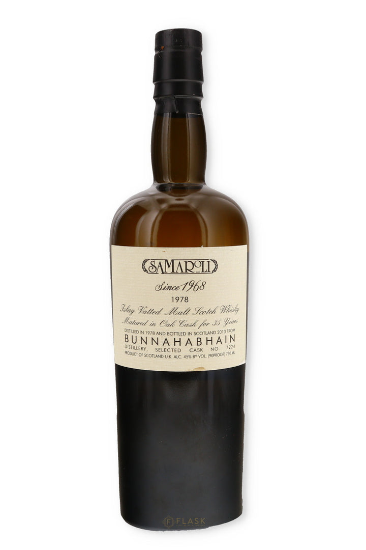 Samaroli Bunnahabhain 1978 35 Year Old Single Cask No. 7224 750ml - Flask Fine Wine & Whisky