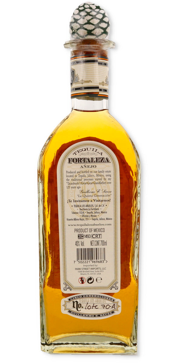 Fortaleza Anejo Lote 70 Tequila