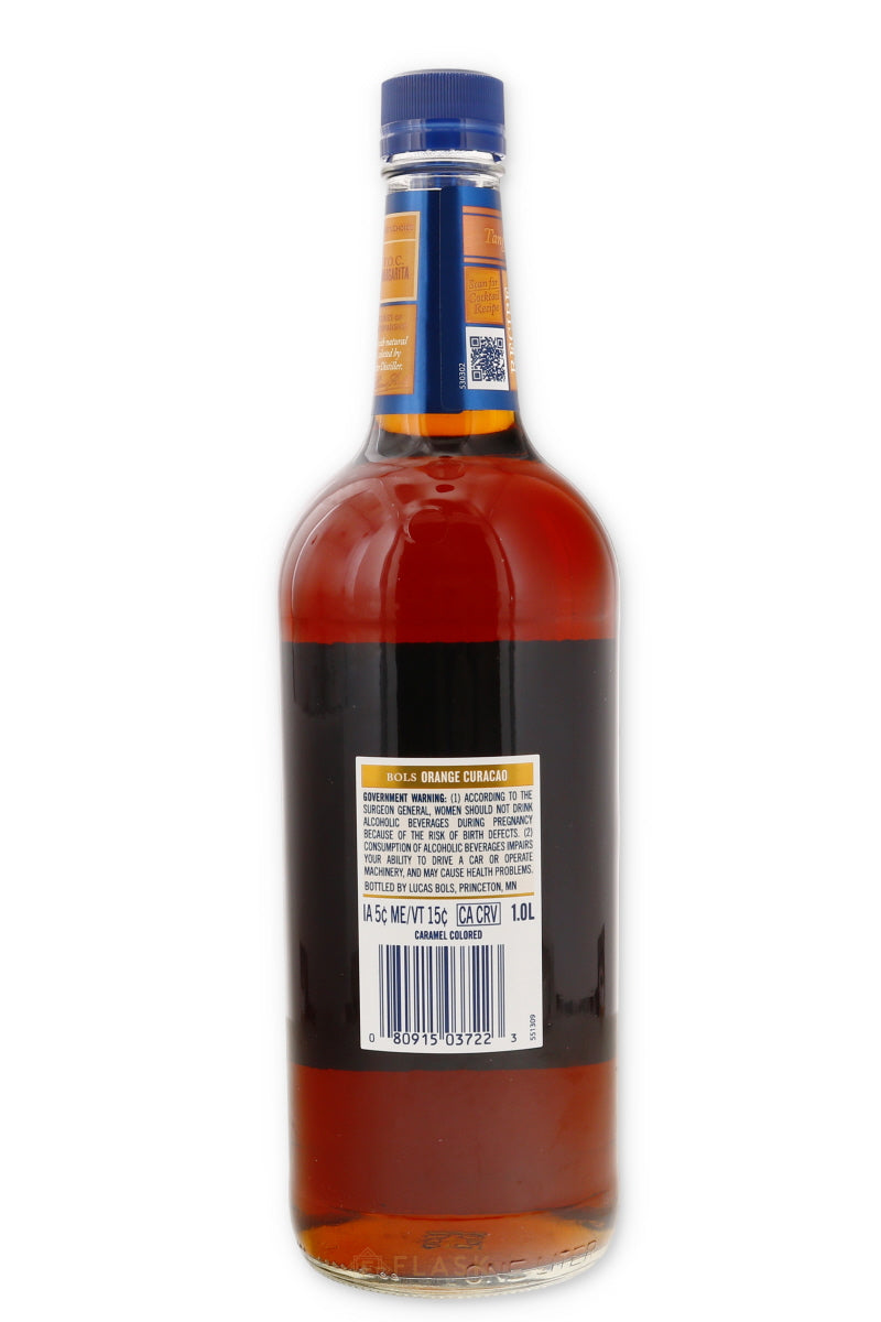 Bols Orange Curacao 1 Liter | Flask Wines