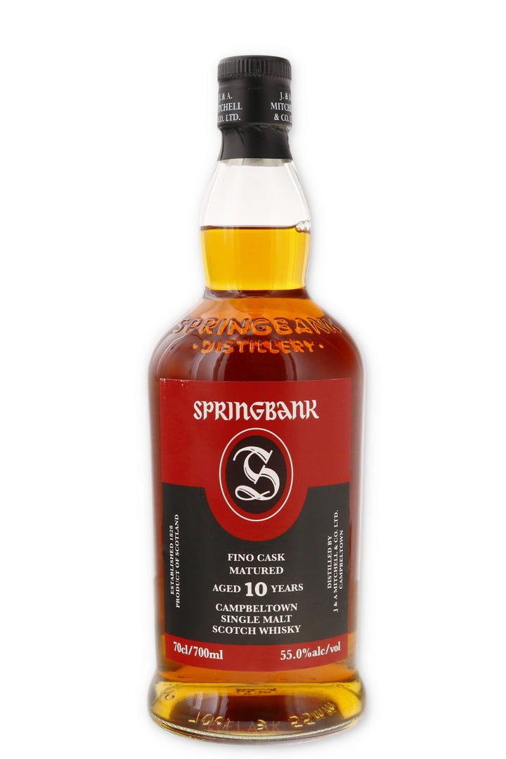 Springbank 10 Year Fino Cask Matured 2025 Release 110 Proof