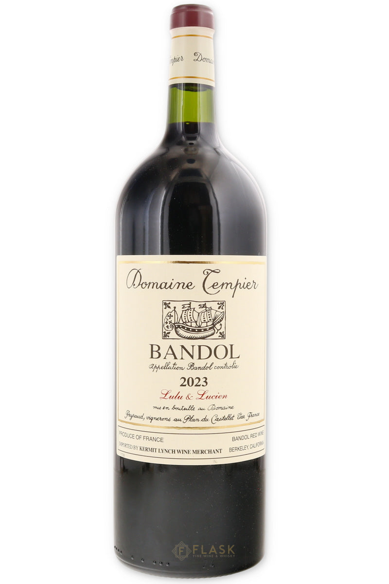 Domaine Tempier Bandol Rouge Lulu and Lucien 2023 1.5 Liter Magnum - Flask Fine Wine & Whisky