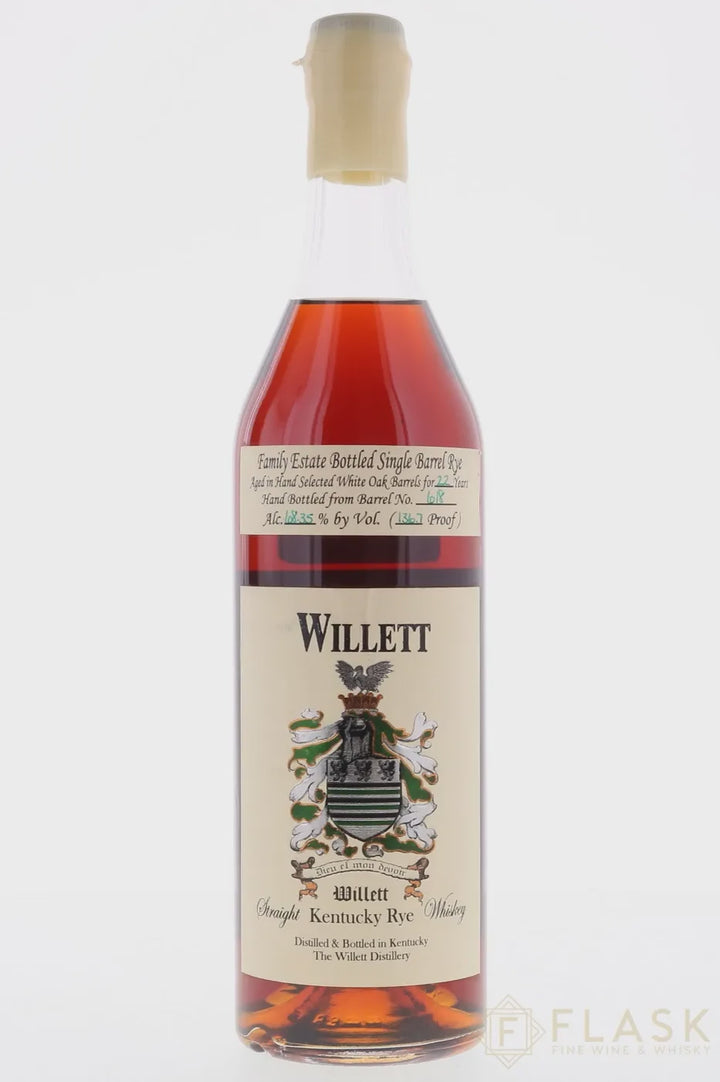 Willett Family Estate 22 Year Old Rye Cask 618 Dougs Green Ink
