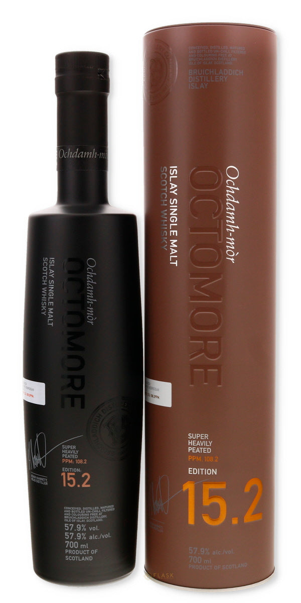 Bruichladdich Octomore Edition 15.2 Super Heavily Peated Single Malt Scotch Whisky