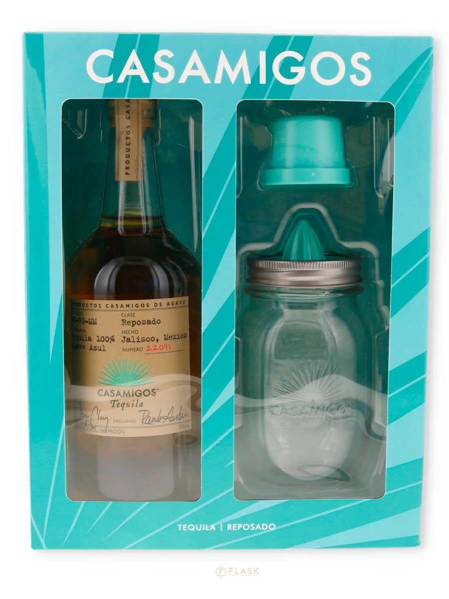 Casamigos Tequila  Reposado 750ml with Mason Jar