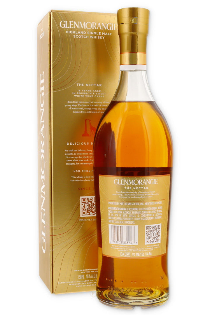 Glenmorangie The Nectar 16 Year Aged Single Malt Scotch - Flask Fine Wine & Whisky