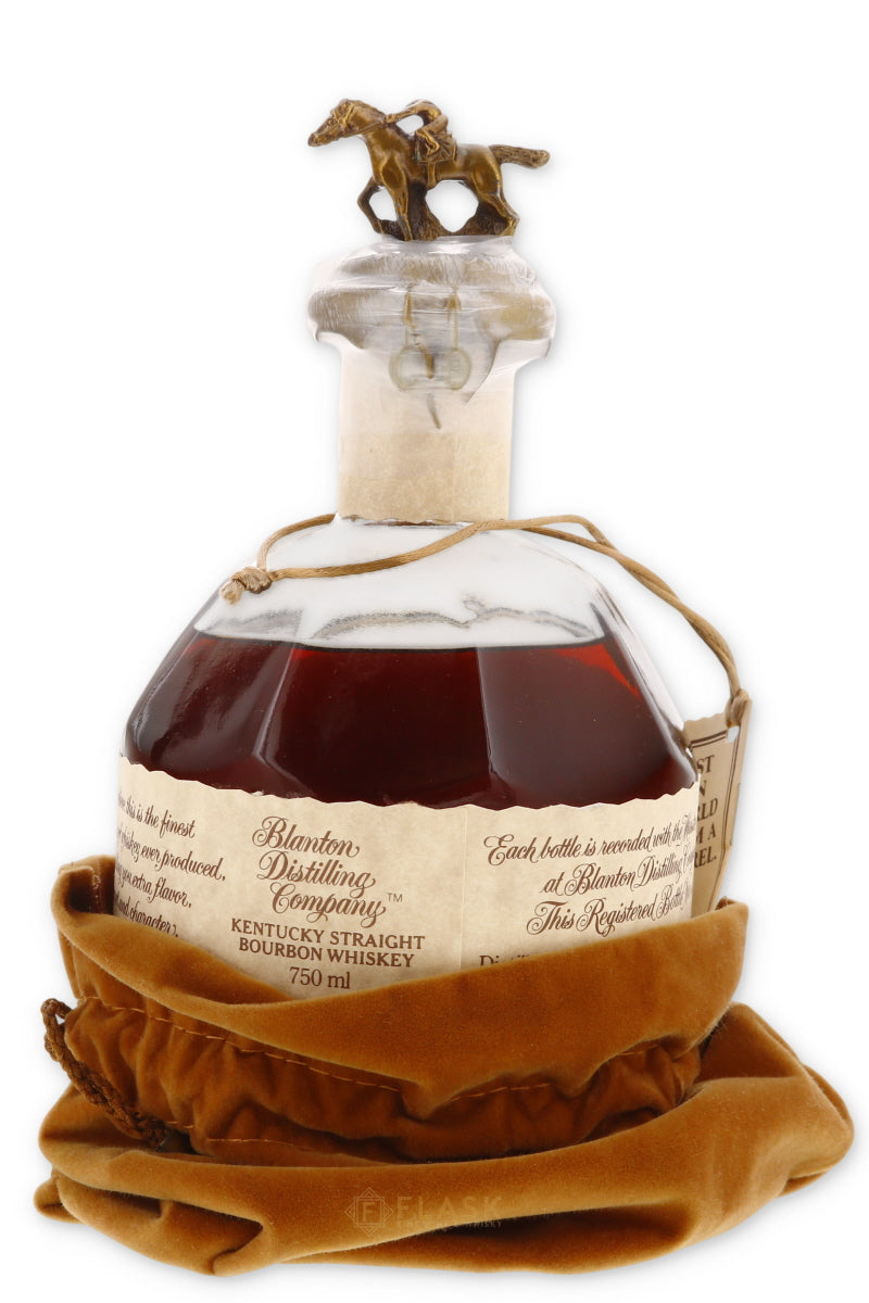 Blantons Bourbon Bottled 7/24 1992  [Condition Note] - Flask Fine Wine & Whisky