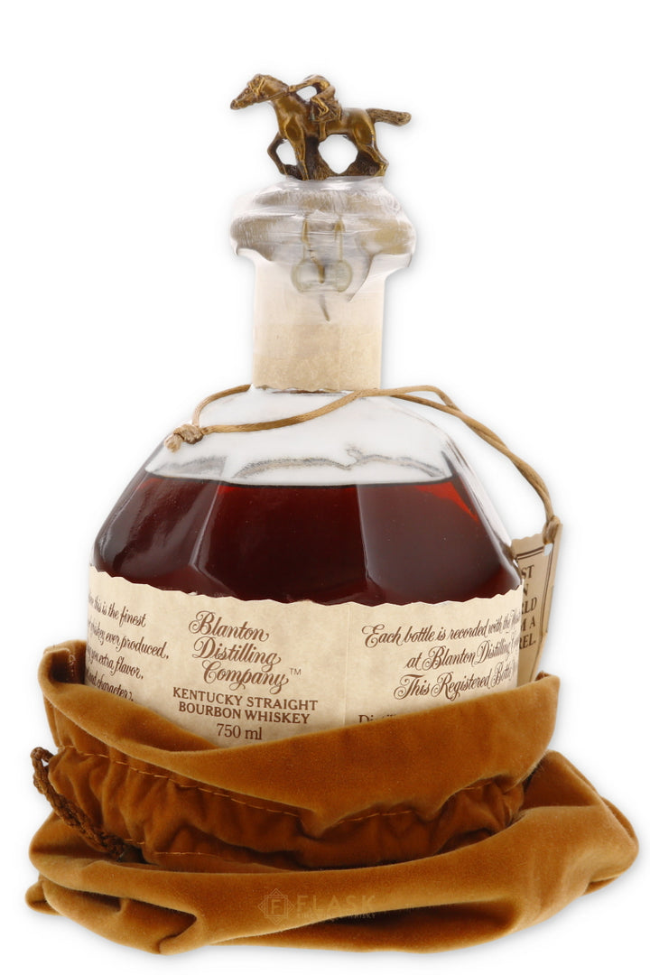 Blantons Bourbon Bottled 7/24 1992  [Condition Note] - Flask Fine Wine & Whisky