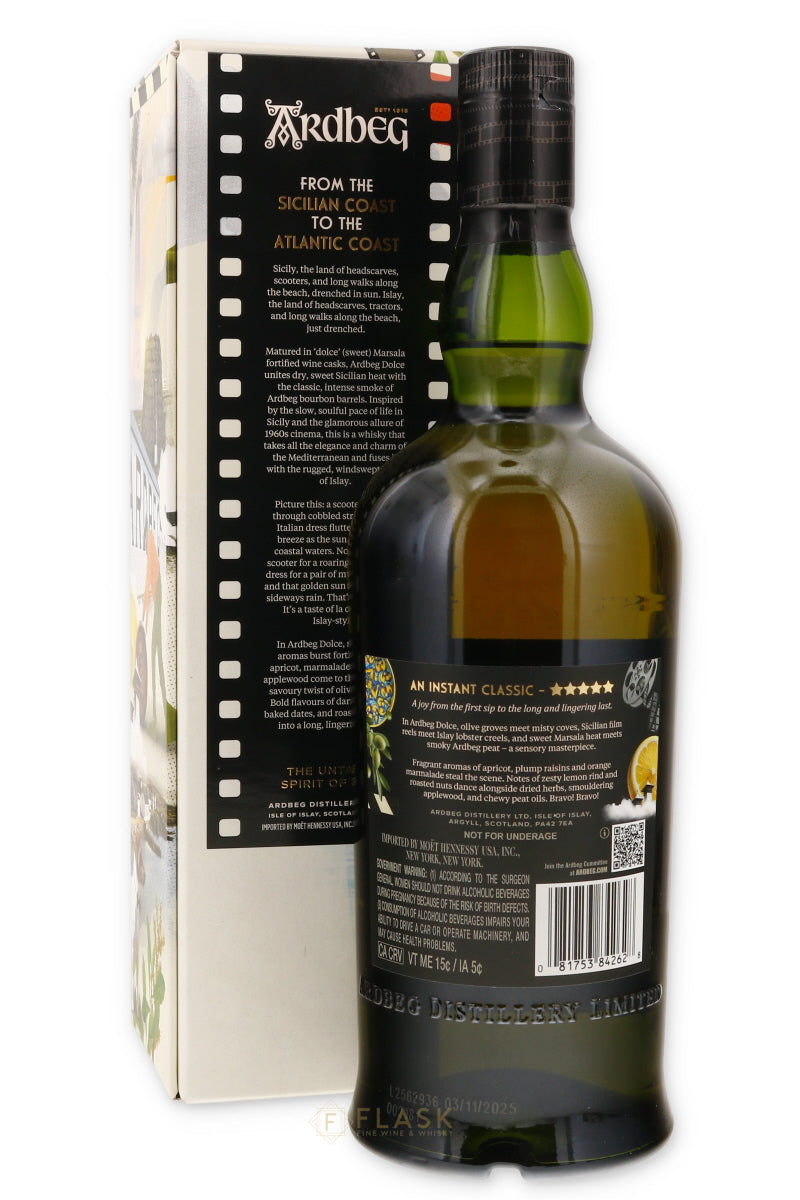 Ardbeg Dolce Islay Single Malt Scotch Whisky - Flask Fine Wine & Whisky