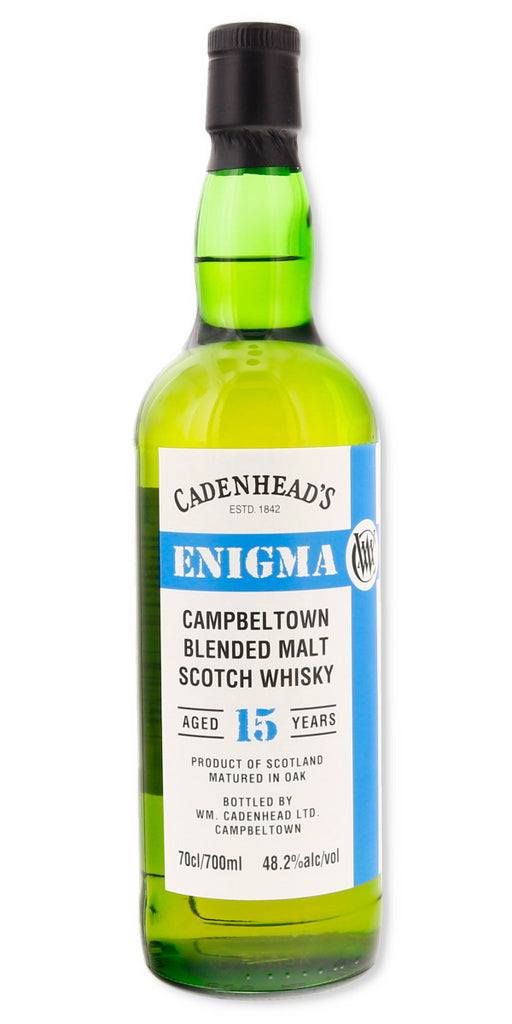 WM Cadenhead's Enigma Campbeltown Blended Malt Scotch 15 Year - Flask Fine Wine & Whisky