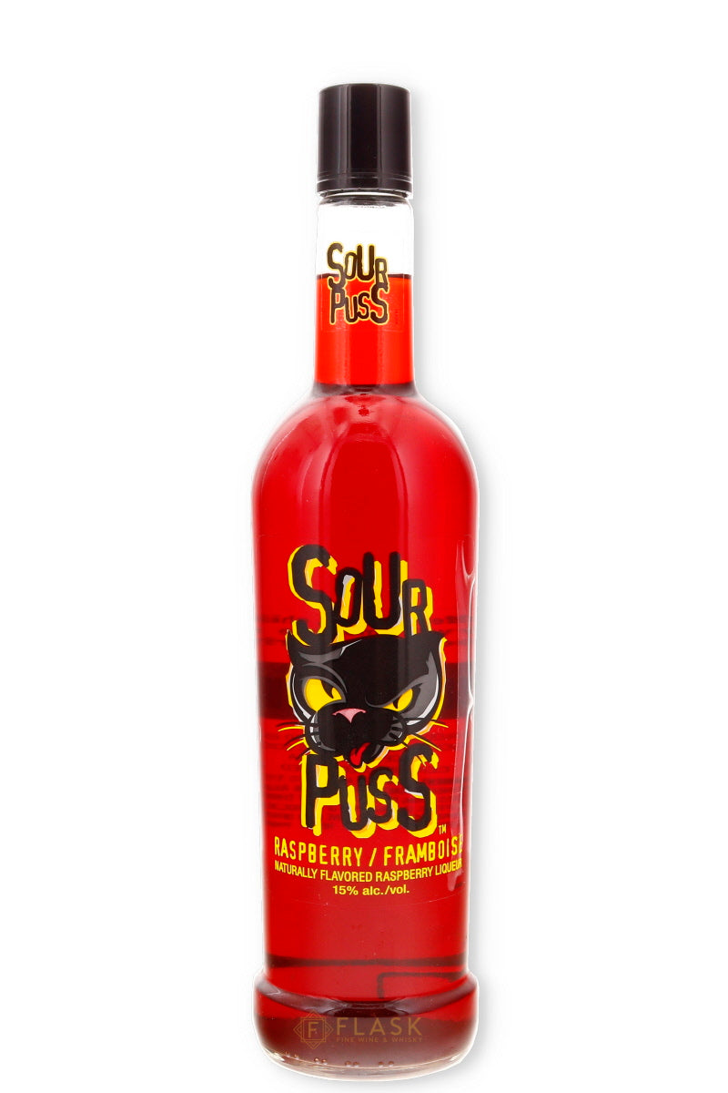 Sour Puzz Raspberry Liqueur 750ml - Flask Fine Wine & Whisky