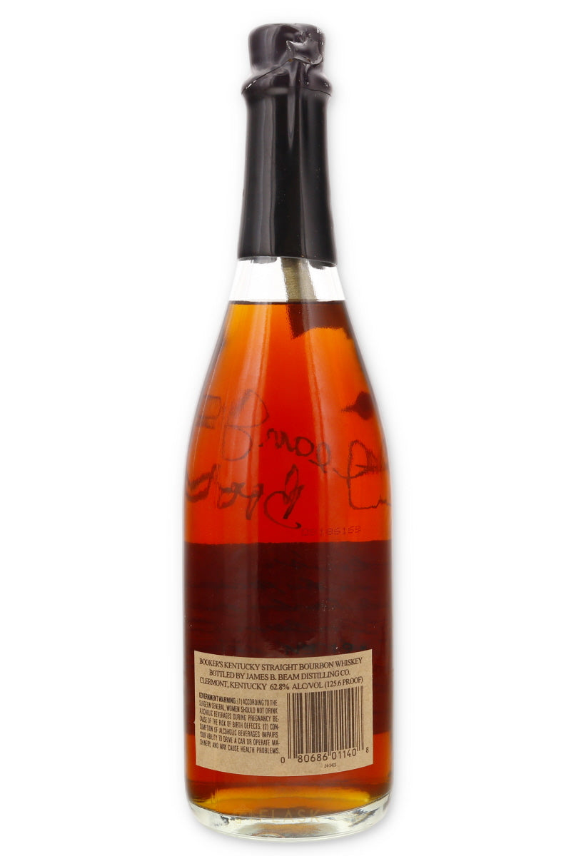 Bookers Bourbon Batch C89-E-26 / 1989, Autographed - Flask