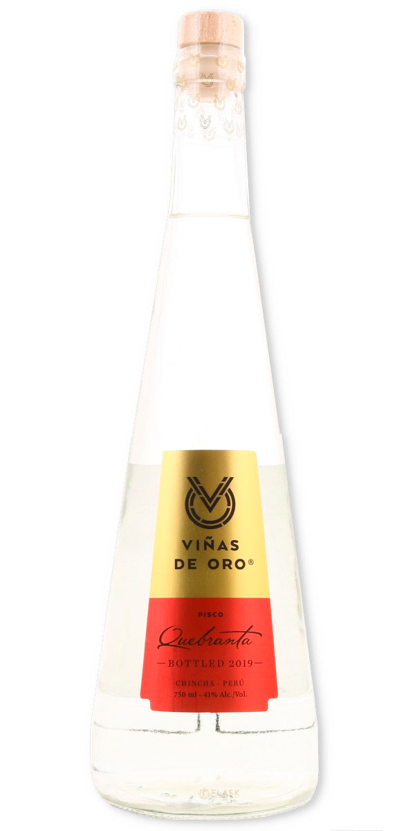 Vinas de Oro Pisco Puro Quebranta 750ml - Flask Fine Wine & Whisky