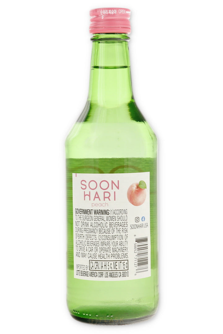 Soon Hari Peach Soju 375ml - Flask Fine Wine & Whisky