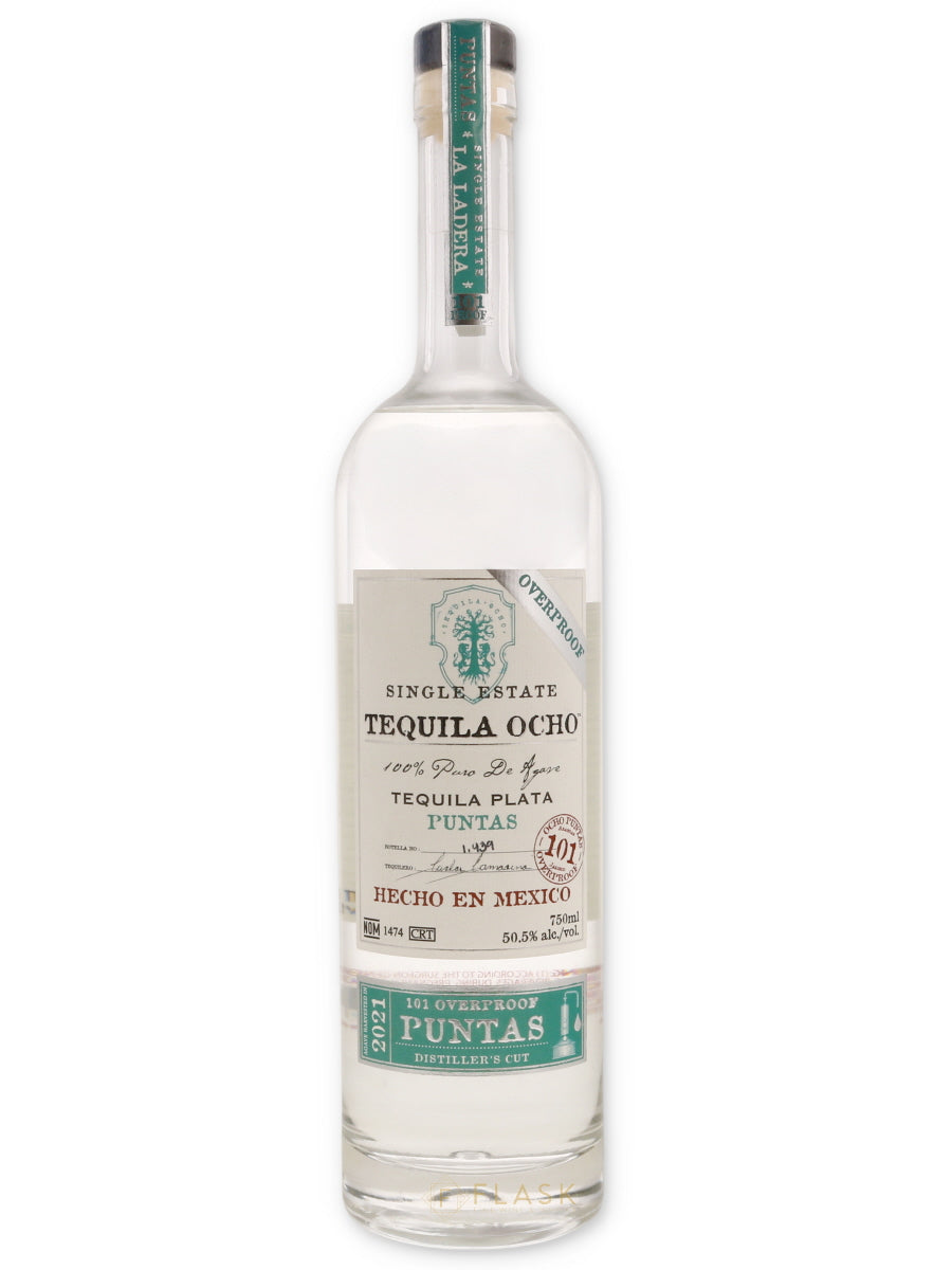 Tequila Ocho Puntas Single Estate Tequila Plata 2021 - Flask Fine Wine & Whisky